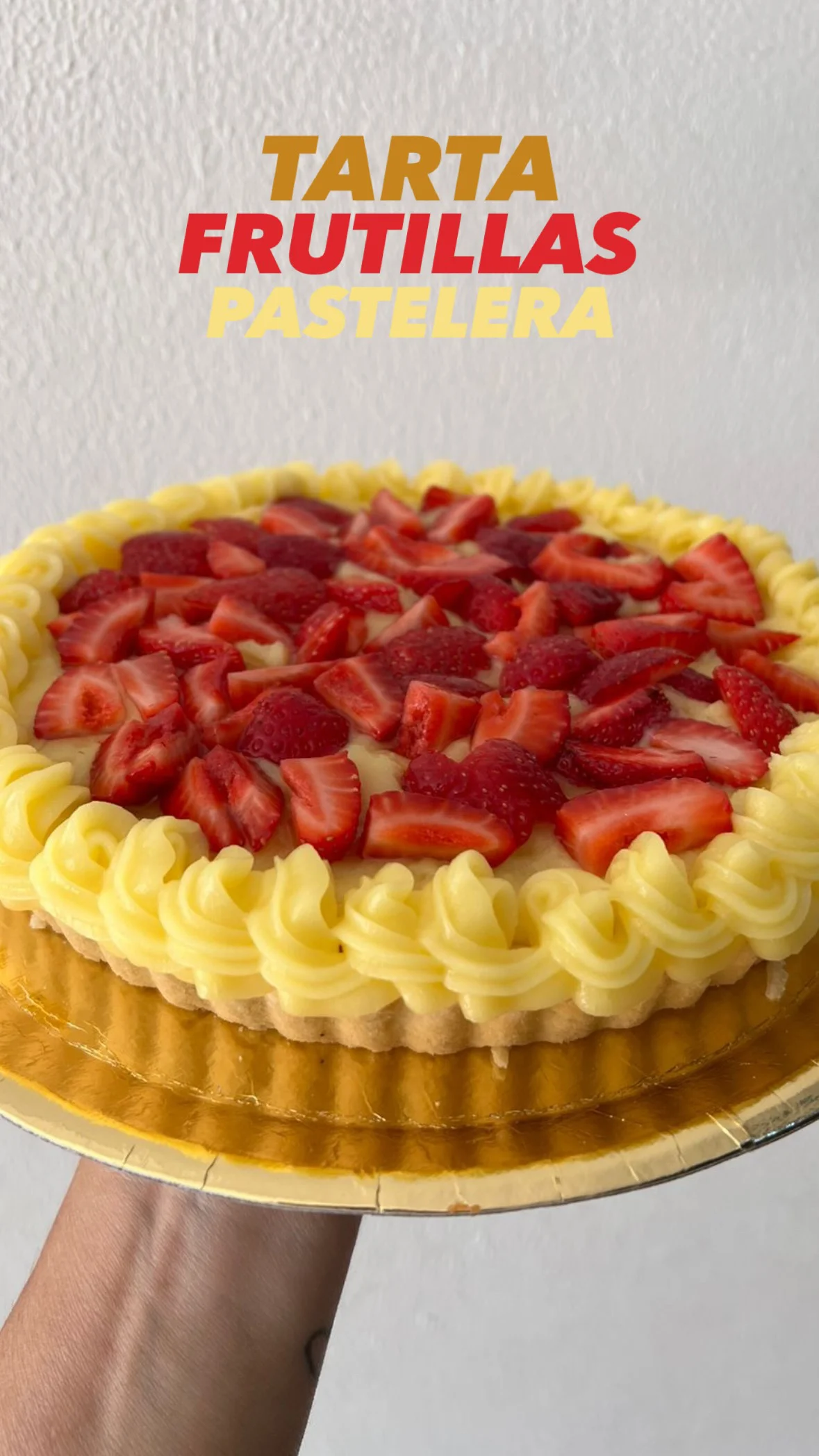 Tarta de frutillas de Lefeur