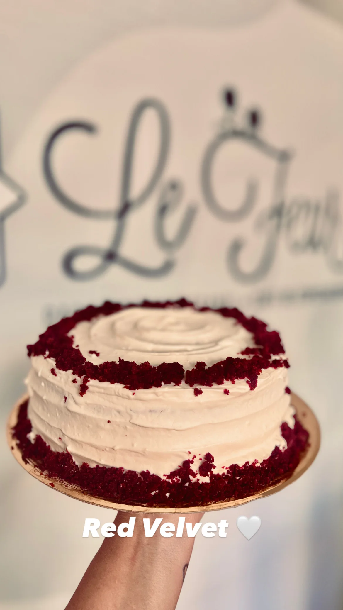 Torta Red Velvet de Lefeur